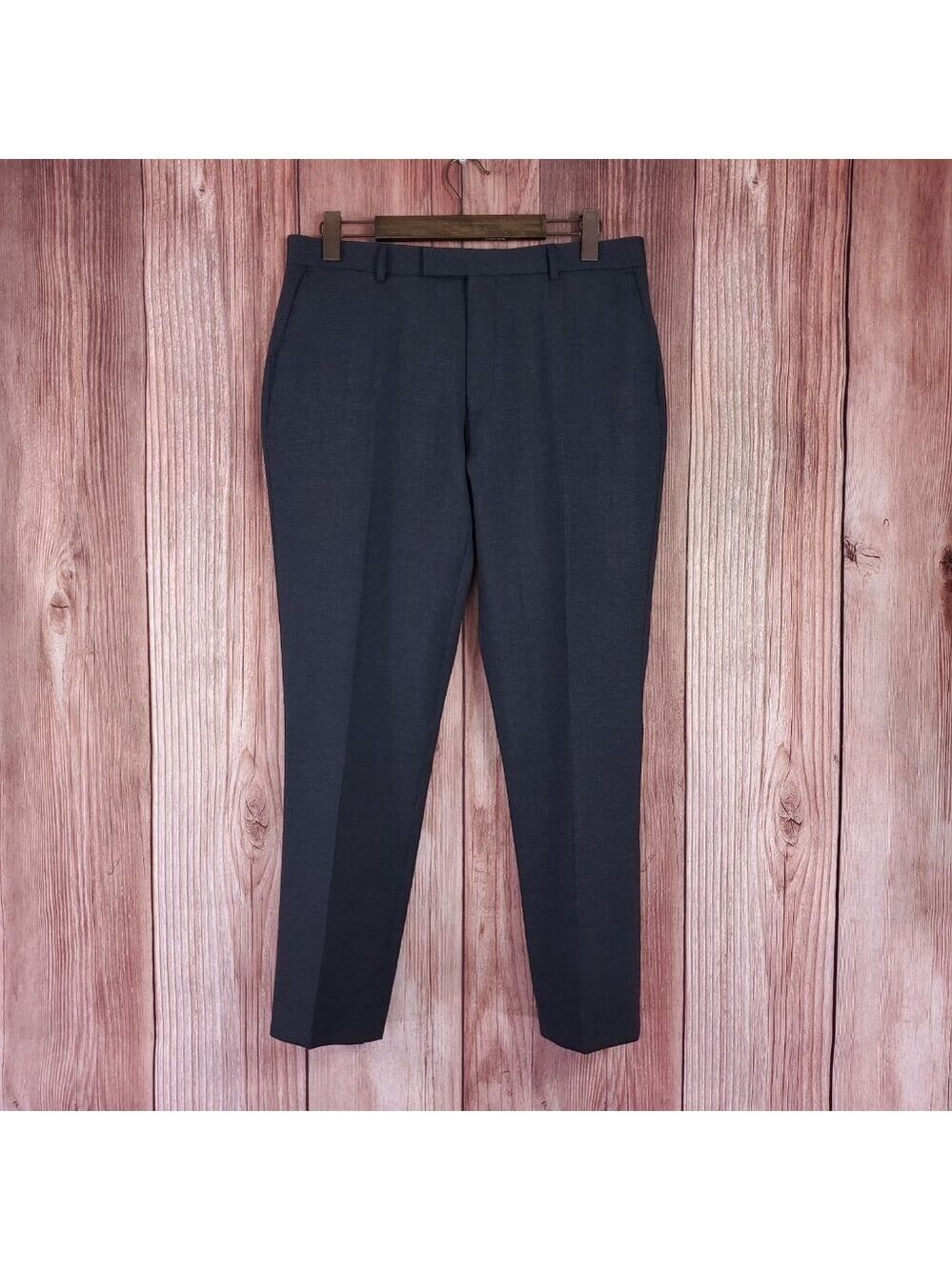 *READ* NWT Charles Tyrhitt Mens 34X29(32) Wool Slim Fit Performance Suit Trouser